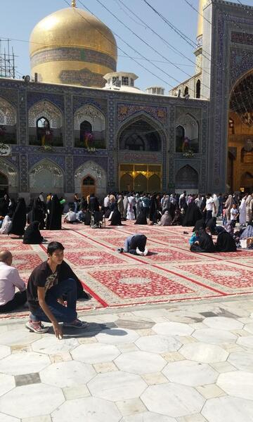 عکس حرم امام رضا یهویی