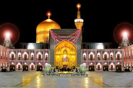 عکس حرم امام رضا یهویی
