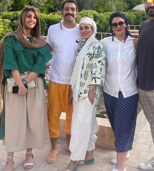 عکس سمانه پاکدل و شوهرش