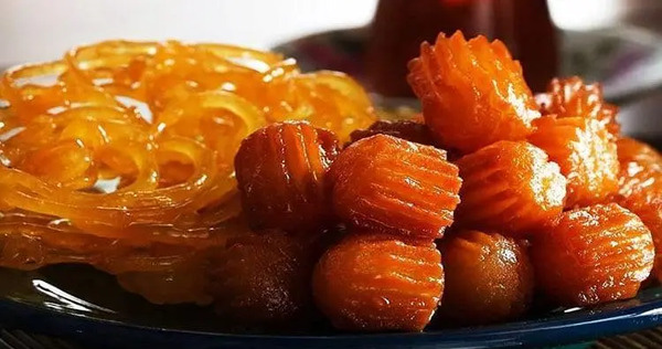 عکس طرز تهیه زولبیا بامیه