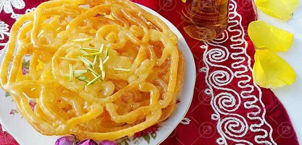 عکس طرز تهیه زولبیا بامیه