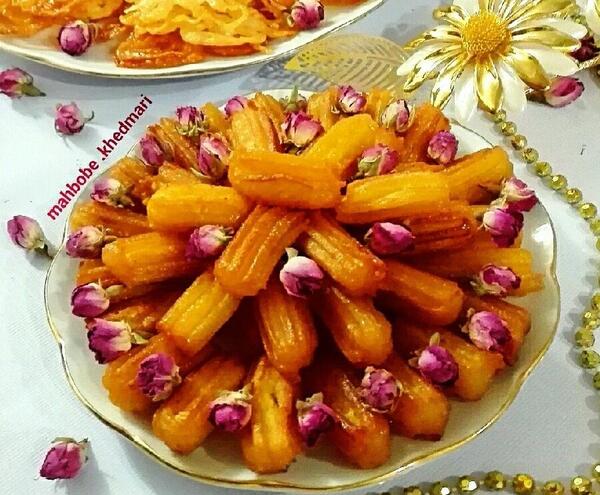 عکس طرز تهیه زولبیا بامیه
