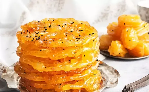 عکس طرز تهیه زولبیا بامیه
