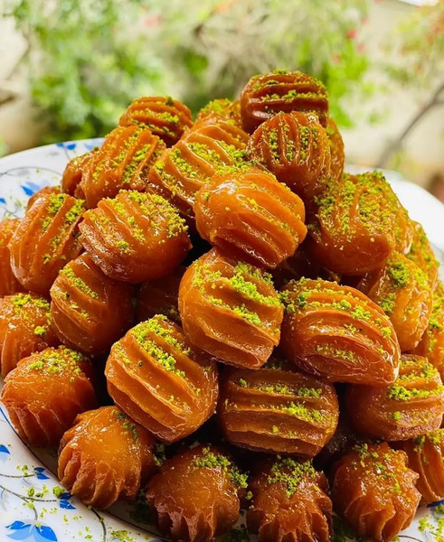 عکس طرز تهیه زولبیا بامیه