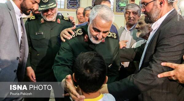 عکس حاج قاسم همدانی