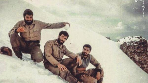 عکس جوانی سلیمانی سردار