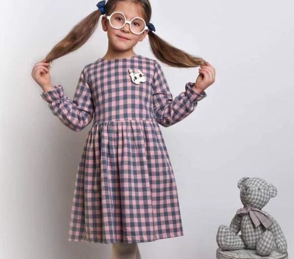 عکس شومیز چهارخونه دخترانه