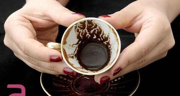 عکس زن قهوه