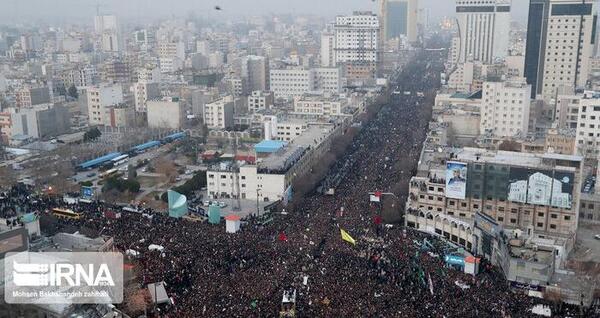عکس تشییع سلیمانی