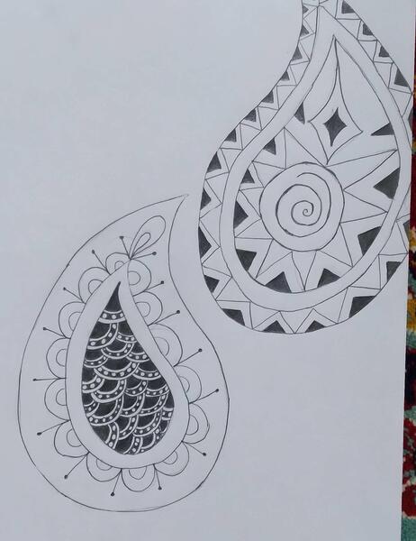 عکس ساده بته جقه