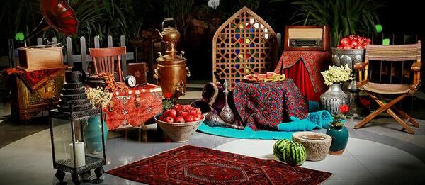 عکس ایده شب یلدا برای کافی شاپ