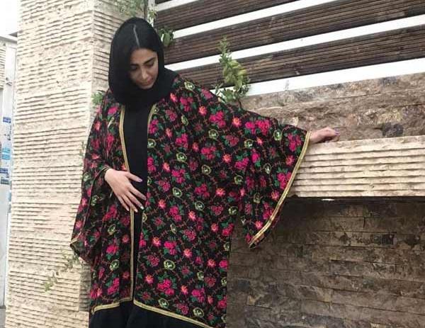 عکس تصاویر مانتو حریر جلو باز
