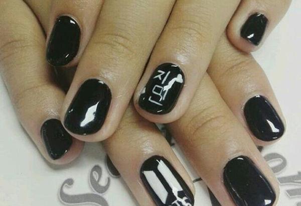 عکس ژل ناخن بی تی اس