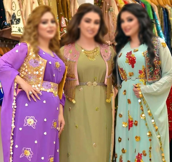 عکس جلیقه زنانه کردی