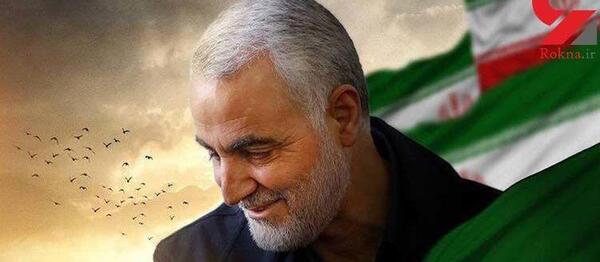 عکس حاج قاسم حرم امام رضا