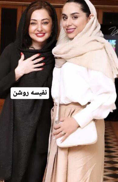 عکس بچگی نفیسه روشن