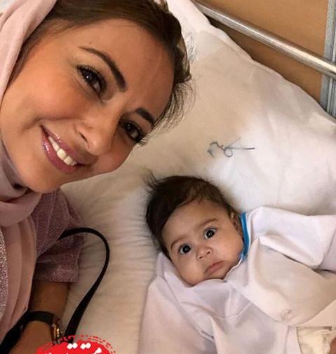 عکس بچگی نفیسه روشن