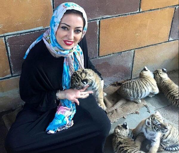 عکس بچگی نفیسه روشن
