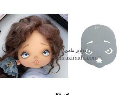عکس نقاشی چهره عروسک