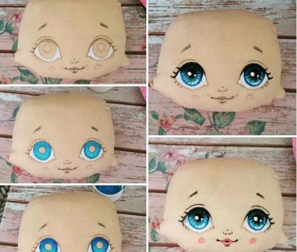 عکس نقاشی چهره عروسک