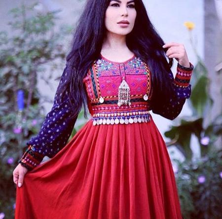 عکس لباس افغانی جدید
