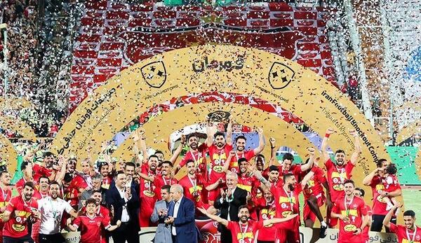 عکسی از قهرمانی پرسپولیس