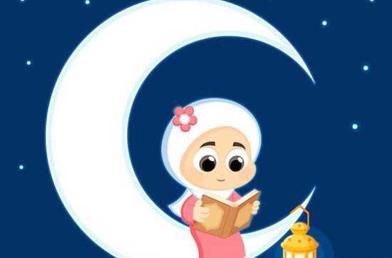عکس نقاشی ماه رمضان آسان