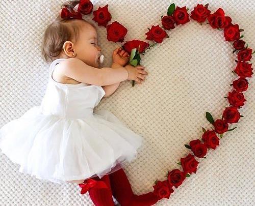 عکس ماهگرد نوزاد شیک
