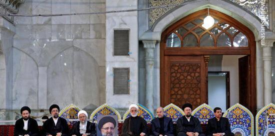 عکس هوایی حرم امام خمینی