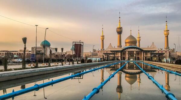 عکس هوایی حرم امام خمینی