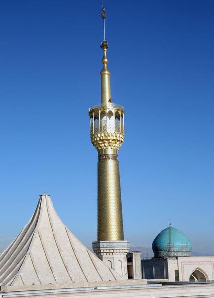 عکس هوایی حرم امام خمینی