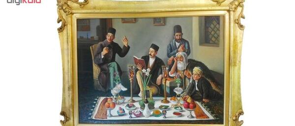 عکس سفره هفت سین نقاشی شده