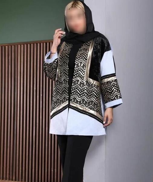 عکس مدل مانتو جدید چند رنگ