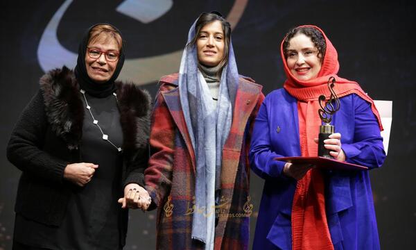 عکسهای باران کوثری در جشن حافظ