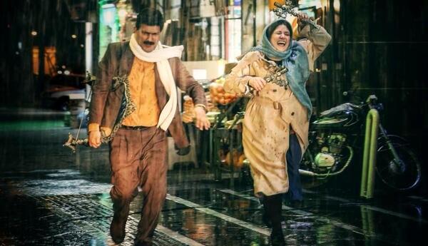 عکسهای باران کوثری در جشن حافظ