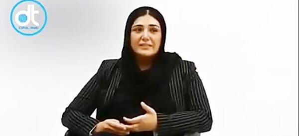 عکسهای باران کوثری در جشن حافظ