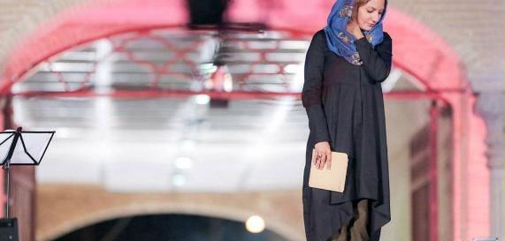 عکسهای باران کوثری در جشن حافظ