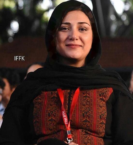 عکسهای باران کوثری در جشن حافظ