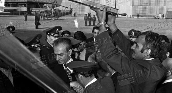 عکس فرار شاه ایران