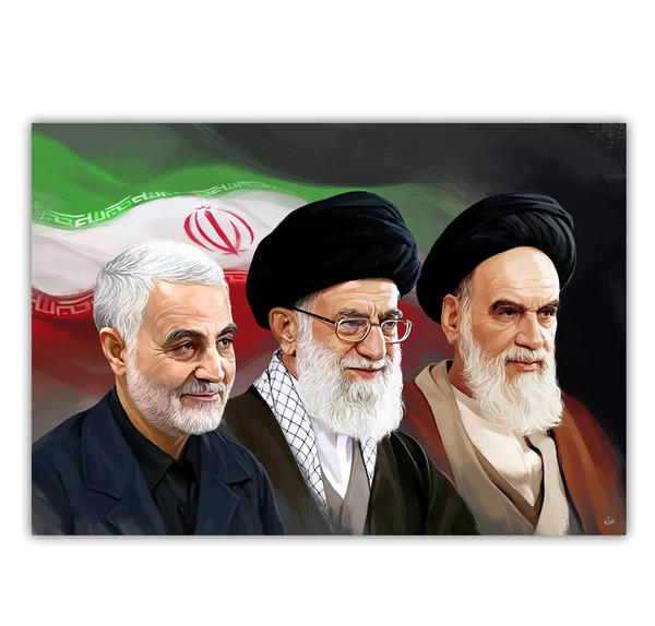 عکس اقای رئیسی با حاج قاسم