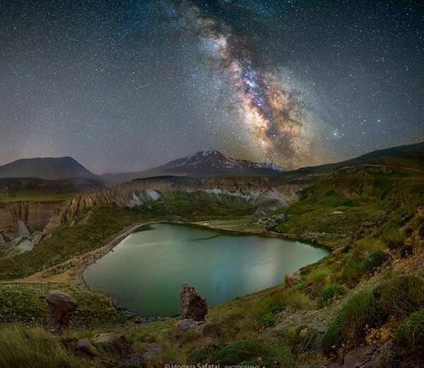 عکس ایران شب