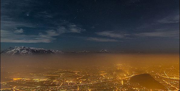 عکس ایران شب