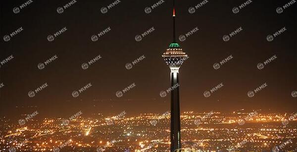 عکس ایران شب
