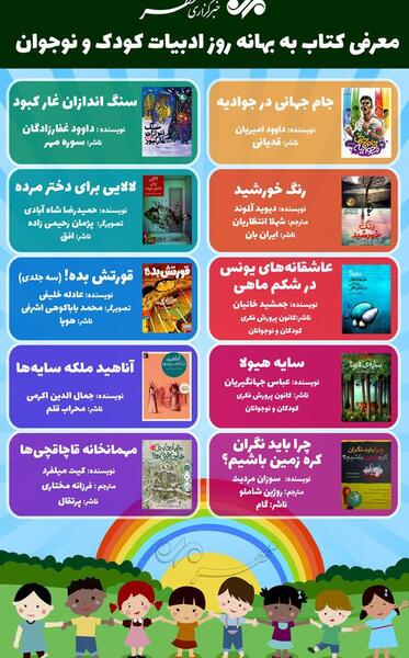 عکس های روز ادبیات کودک و نوجوان
