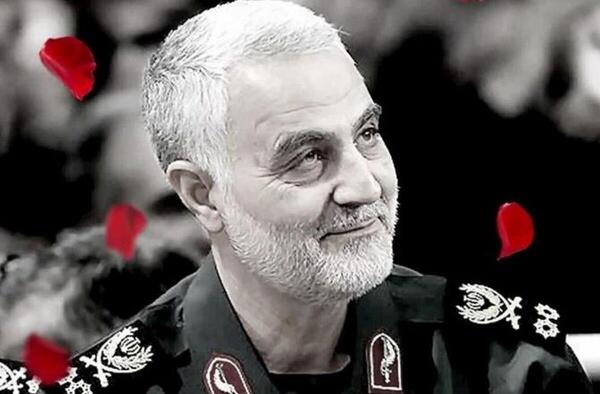 عکس جالب سردار سلیمانی