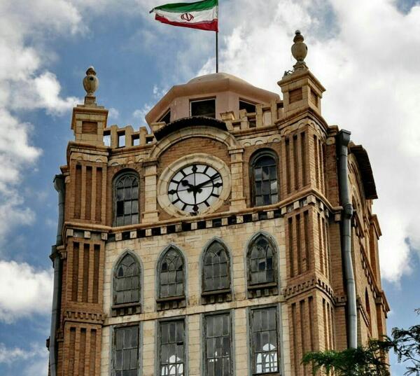 عکس برج ساعت تبریز