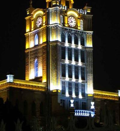 عکس برج ساعت تبریز
