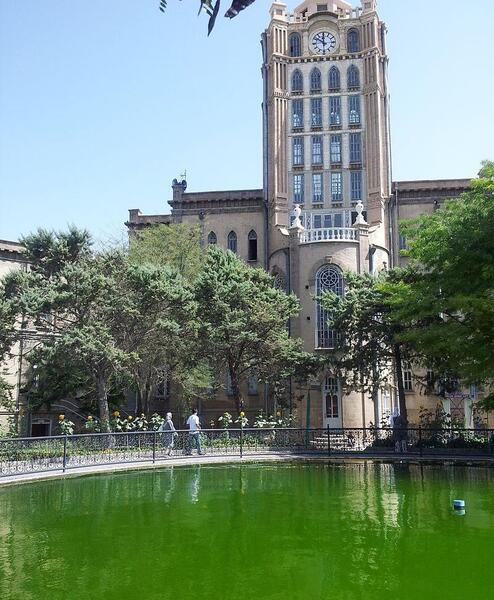 عکس برج ساعت تبریز