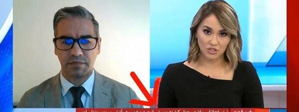 عکس مجری زن ایران اینترنشنال