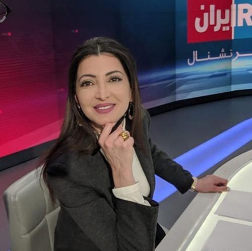 عکس مجری زن ایران اینترنشنال